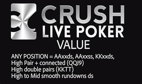 Crush Live Poker .